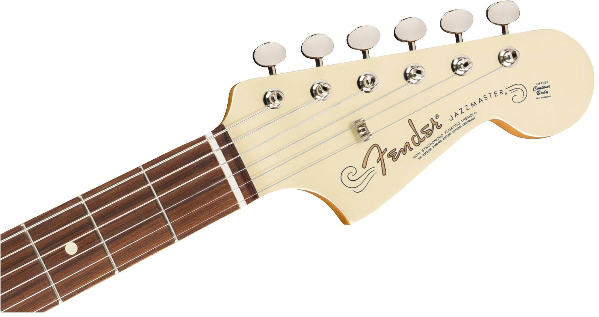 Электрогитара Fender VINTERA '60s Jazzmaster Olympic White, Белый олимпийский - 13