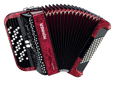 A4263 NOVA II 72 RED Аккордеон кнопочный Hohner