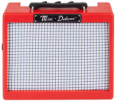 Комбоусилитель Fender MINI DELUXE AMP RED для электрогитары, Красный