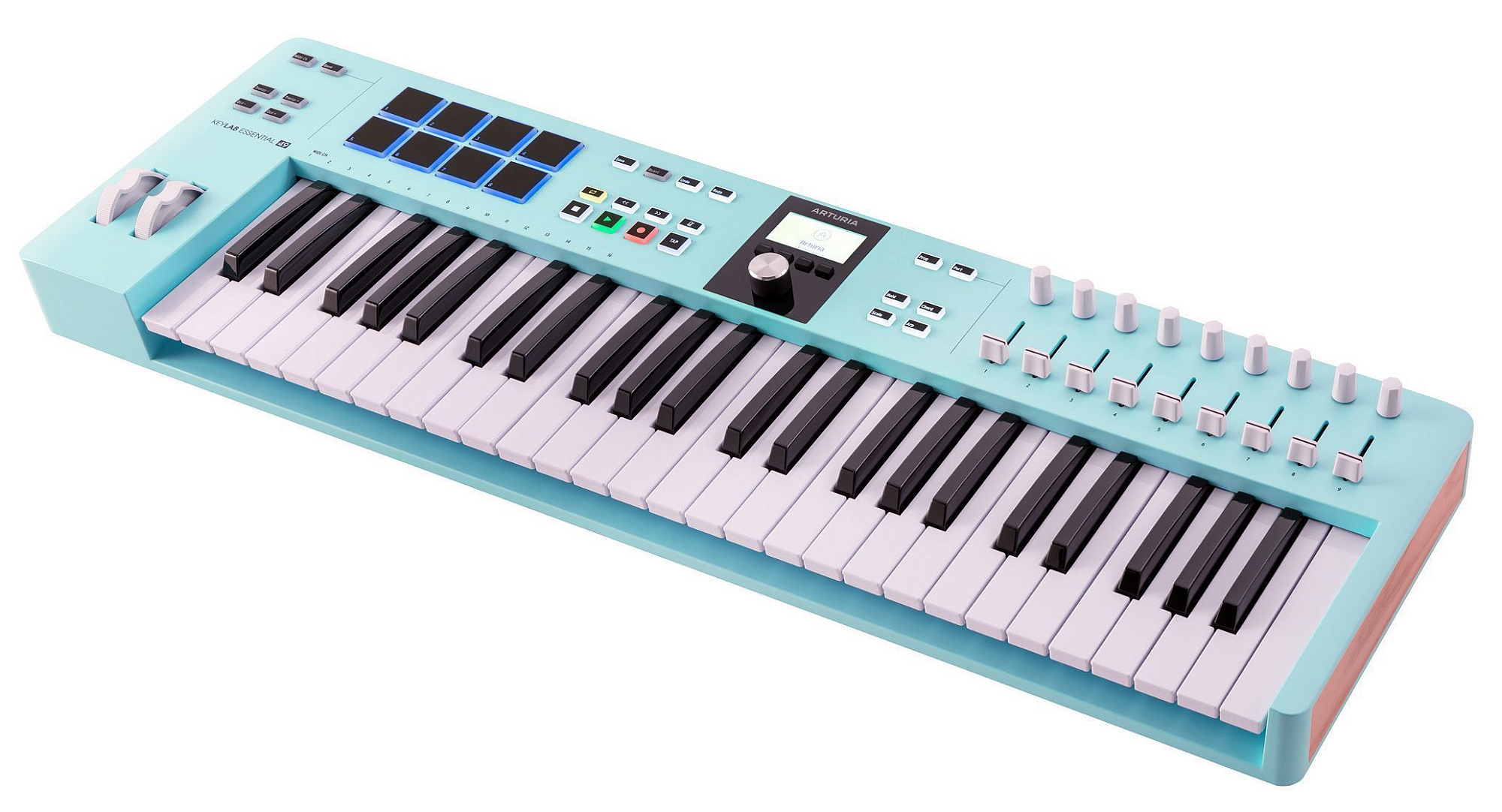 MIDI-клавиатура Arturia KeyLab Essential 49 mk3 Aquamarine - 11