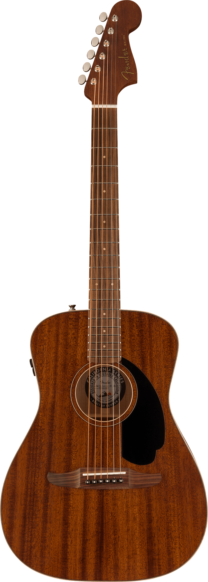 Акустическая гитара Fender Malibu Special, Pau Ferro Fingerboard, Black Pickguard, Natural - 2