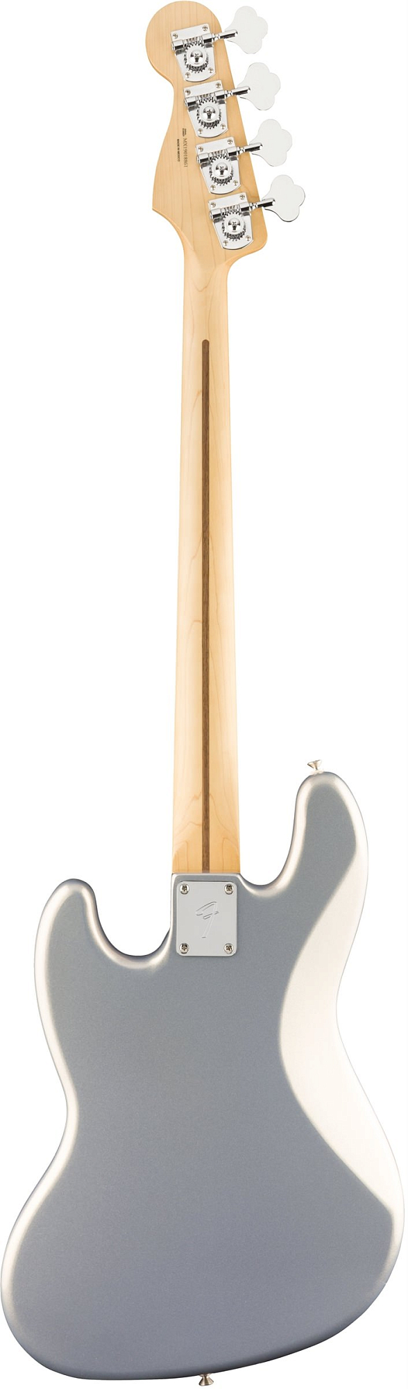 Бас-гитара Fender PLAYER Jazz Bass PF Silver, Серебристый - 8