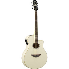 Электроакустическая гитара Yamaha APX600 VINTAGE WHITE