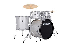 Барабанная установка Ludwig LC19015 Accent Fuse, серебристая, 2 коробки