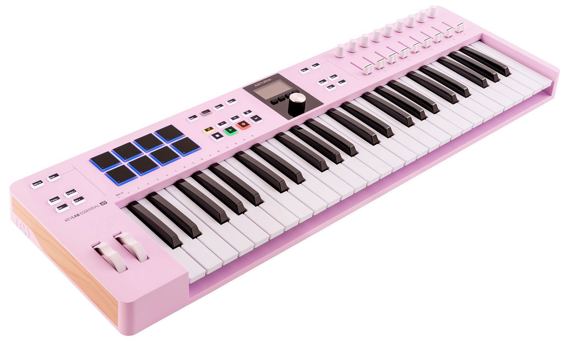 MIDI-клавиатура Arturia KeyLab Essential 49 mk3 Rose Quartz - 8
