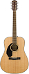 Акустическая гитара Fender CD-60S Left-Hand Natural - 1