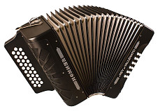 Баян диатонический Hohner El Rey del Vallenato ADG (black)