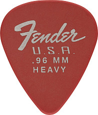 Медиаторы Fender 351 DURA-TONE 0.96 12 PK Fiesta Red