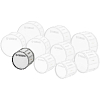 Маршевый барабан Yamaha MB8318 WHITE - 7