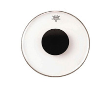 Remo CS-0314-10 Controlled Sound Clear Black Dot On Top 14'' пластик для малого барабана прозрачный усиленный 14 дюймов