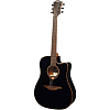 Электроакустическая гитара LAG T-118D CE-BLK - 2