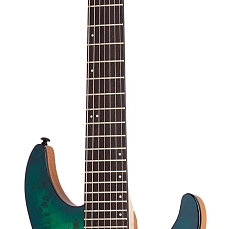 Электрогитара Schecter C-7 PRO Aqua Burst