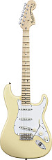 Электрогитара Fender YNGWIE MALMSTEEN STRATOCASTER MN VINTAGE WHITE, Белый винтажный