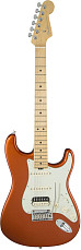 Электрогитара Fender American Elite Stratocaster HSS Shawbucker Maple Fingerboard Autumn Blaze Metallic