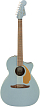 Акустическая гитара Fender Newporter Player Ice Blue Satin, Голубой ледяной - 1