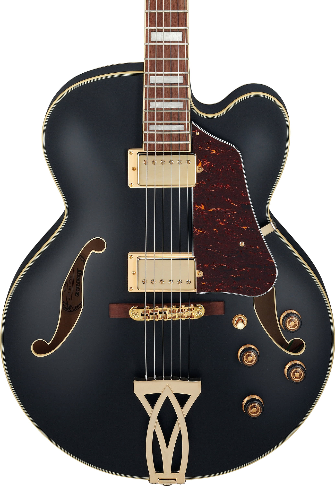 Электрогитара Ibanez AF75G-BKF, Черный - 17
