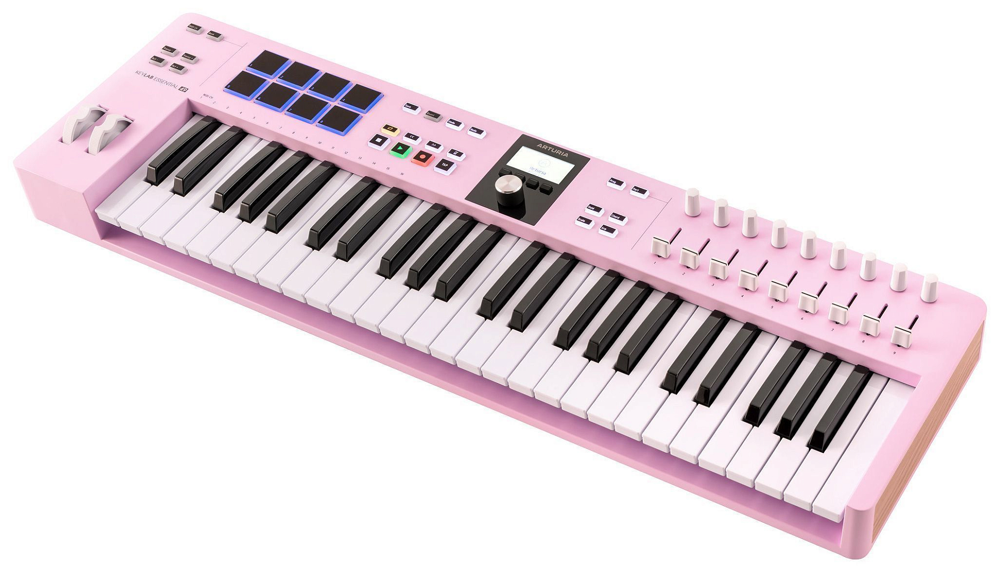 MIDI-клавиатура Arturia KeyLab Essential 49 mk3 Rose Quartz - 11
