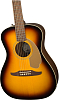 Акустическая гитара Fender Malibu Player Sunburst - 4