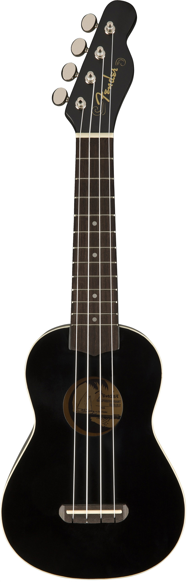 Укулеле Fender Ukulele VENICE Black - 8