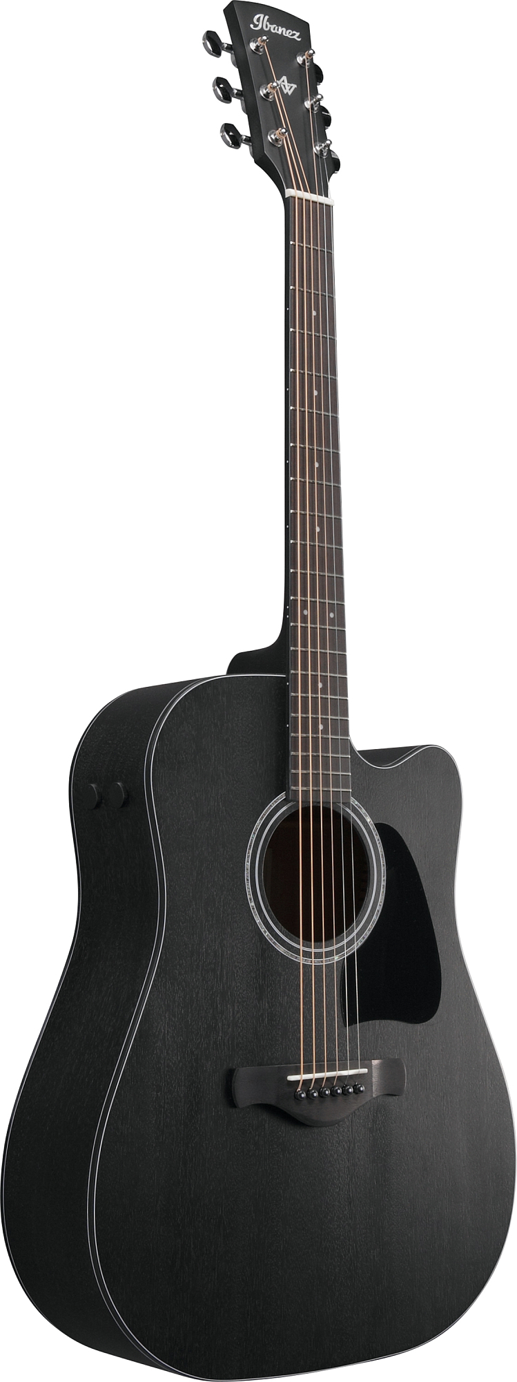 Акустическая гитара Ibanez AW1040CE-WK, Черный - 14
