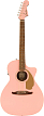 Акустическая гитара Fender Newporter Player Shell Pink, Розовый Shell - 1