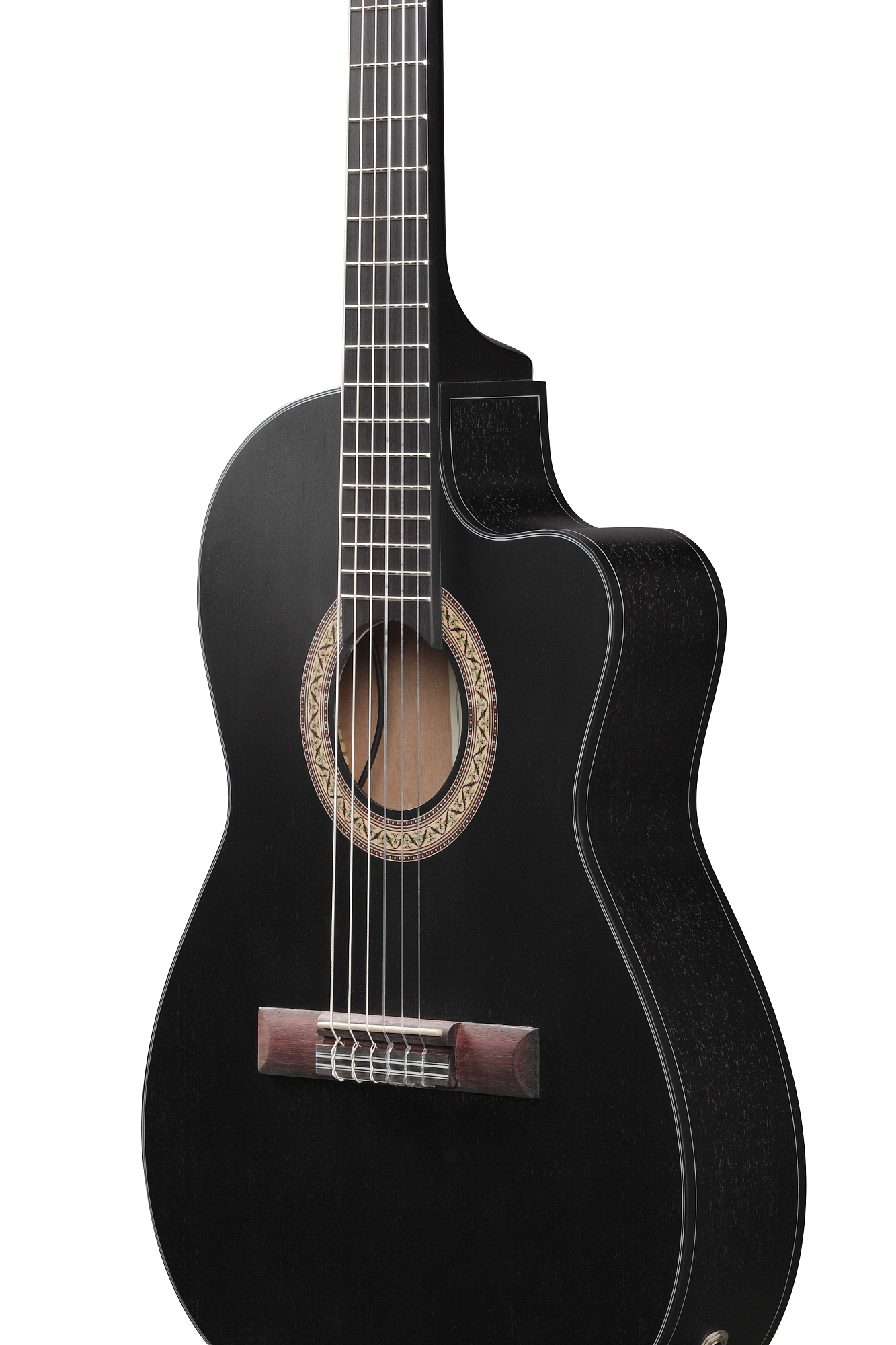 Классическая гитара Ibanez GA5MHTCE-WK, Черный - 8