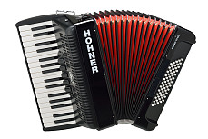 A1692 BRAVO III 60 Black Аккордеон, черный, Hohner