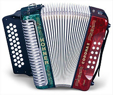 Баян диатонический Hohner Corona II Classic GCF (Mexico)