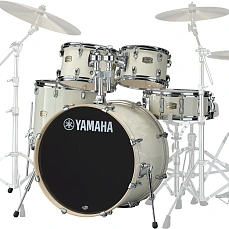 Комплект акустических барабанов Yamaha Stage Custom Birch SBP0F5 Classic White