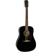 Акустическая гитара Fender Cd-60S Black - 1