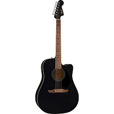 Акустическая гитара Fender Ca Debut Redondo Ce Blk, Чёрный