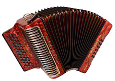 Баян диатонический Hohner Corona II XTREME FBbEb (red)