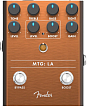 Педаль эффектов Fender MTG:LA TUBE DISTORTION, Черный - 1