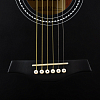 Акустическая гитара Rockdale Aurora D7 Bk Satin, Черный - 4