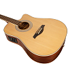 Акустическая гитара Rockdale Aurora D6 C Nat E Gloss - 5