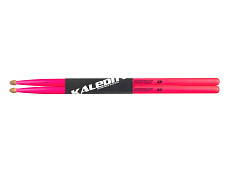 7KLHBPK5B Pink 5B Барабанные палочки, граб, флуоресцентные розовые, Kaledin Drumsticks