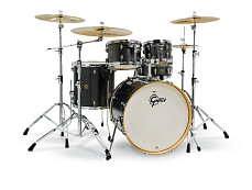 Барабанная установка Gretsch CM1-E825-BS Catalina Maple, черная, 3 коробки