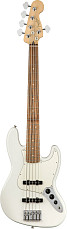 Бас-гитара Fender PLAYER Jazz Bass V PF Polar White, Белый полярный