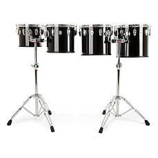 Комплект оркестровых барабанов 10"/12"/13"/14" Ludwig LECT04CCG, со стойками