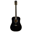 Акустическая гитара Rockdale Aurora D7 BK Gloss, Черный - 1