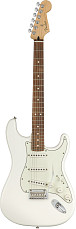 Электрогитара Fender PLAYER Stratocaster PF Polar White, Белый полярный