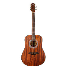 Акустическая гитара Rockdale Aurora D6 All-Mah Satin, Махагони