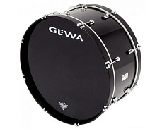 GEWA Marching Bass Drum 24x10 Black маршевый бас-барабан