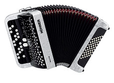 A4251 NOVA II 48 White Аккордеон кнопочный Hohner