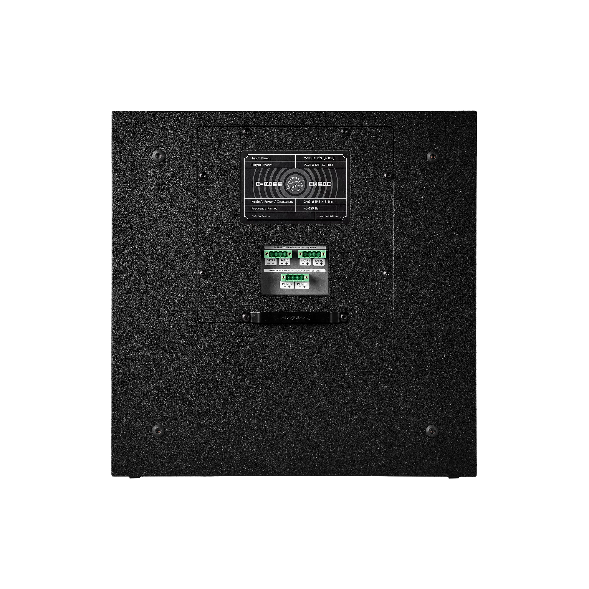 Сабвуфер AVCLINK C-BASS/B - 9