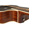 Акустическая гитара Rockdale Aurora D6 C Bk Satin, Черный - 5