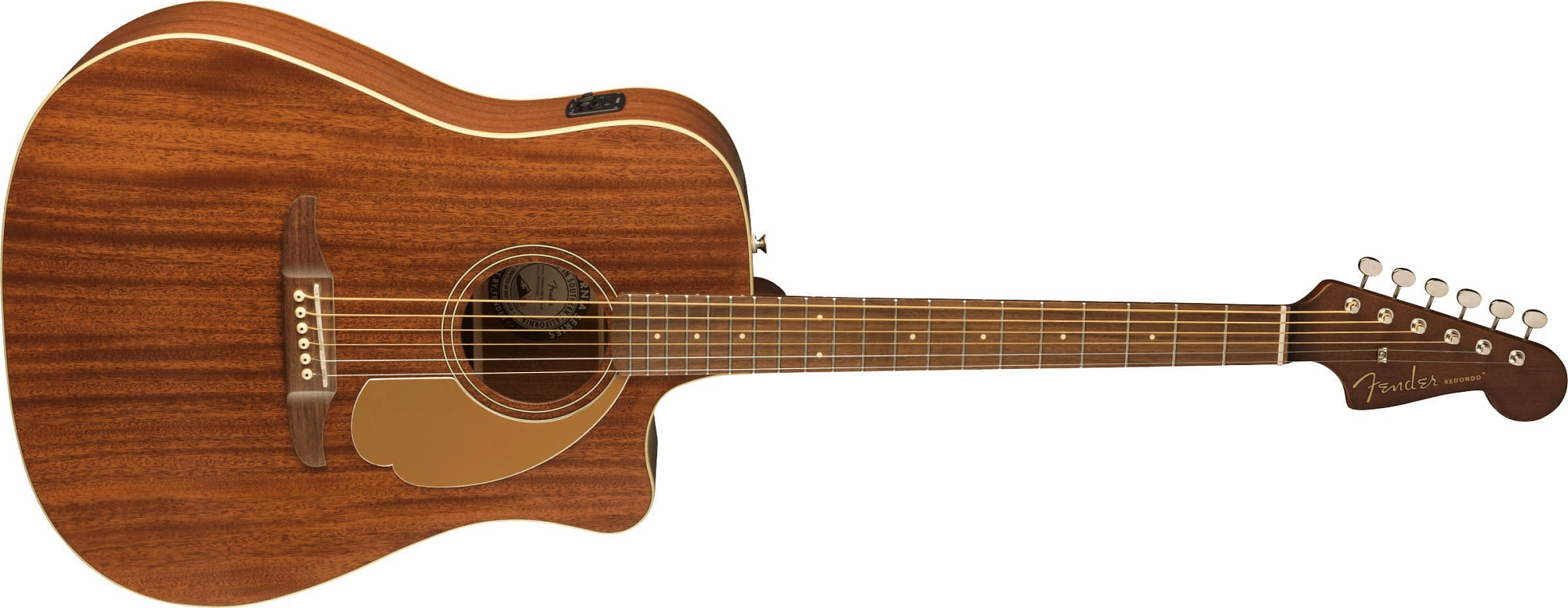 Акустическая гитара Fender Redondo Player All Mahogany - 11