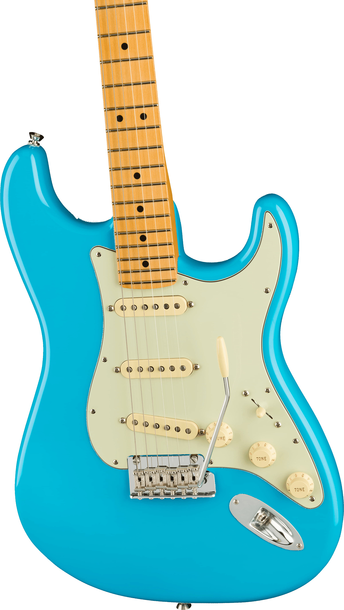 Электрогитара Fender American Professional II Stratocaster MN Miami Blue - 13