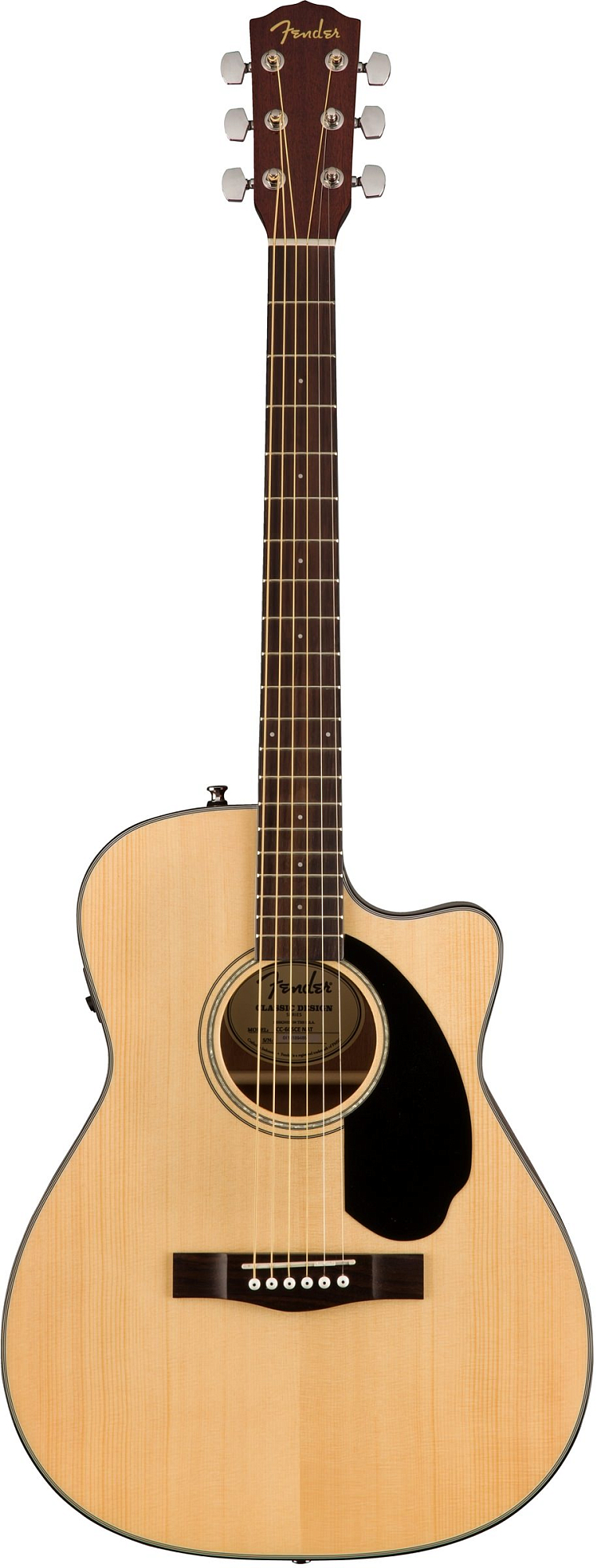 Акустическая гитара Fender Cc-60Sce Natural - 9