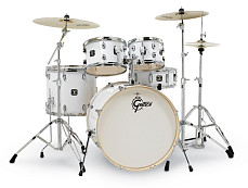 Барабанная установка Gretsch GE4E825W Energy, белая, 2 коробки